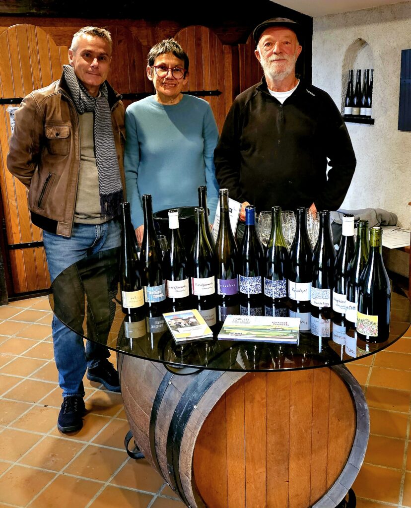 Wine Tasting in Côtes du Forez, France Wine tasting in Côtes du Forez at Verdier-Logel winery with wine expert Jérôme Brousset.